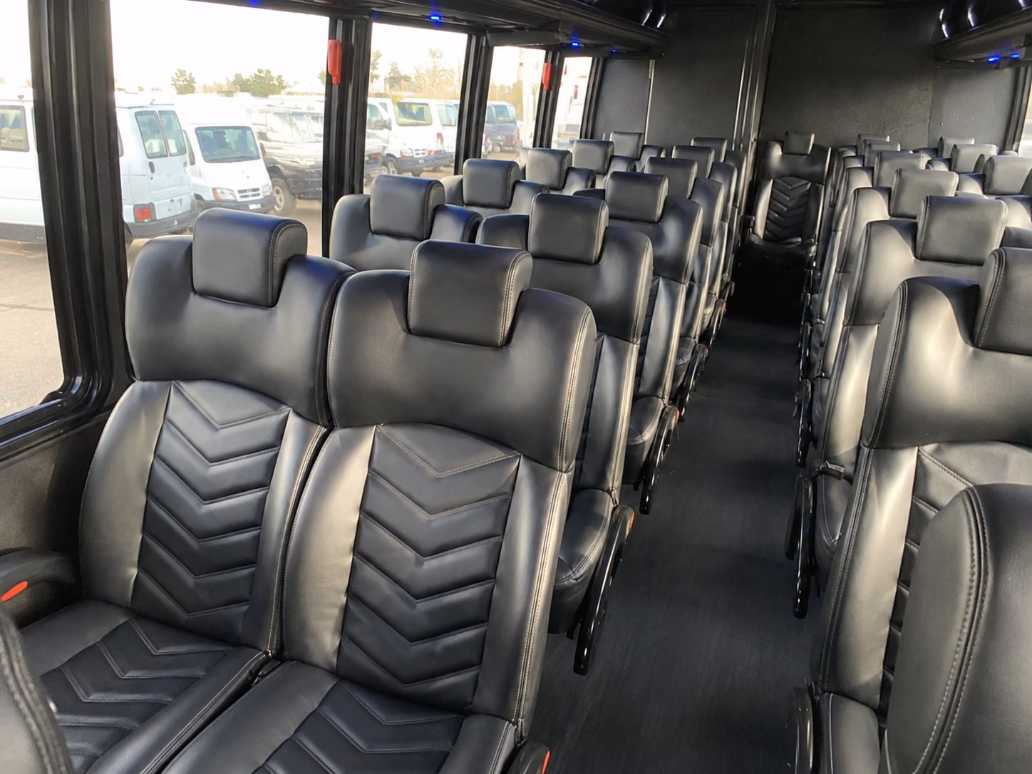daly city religious group transportation onboard seating