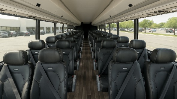 daly city 25 passenger minibus inside