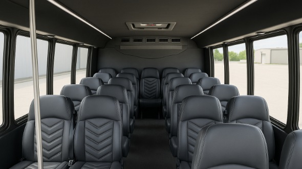 daly city 35 passenger minibus inside