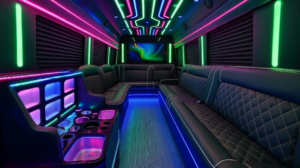 daly city party bus rental inside