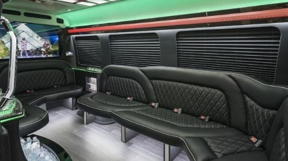 daly city sprinter limo rental inside